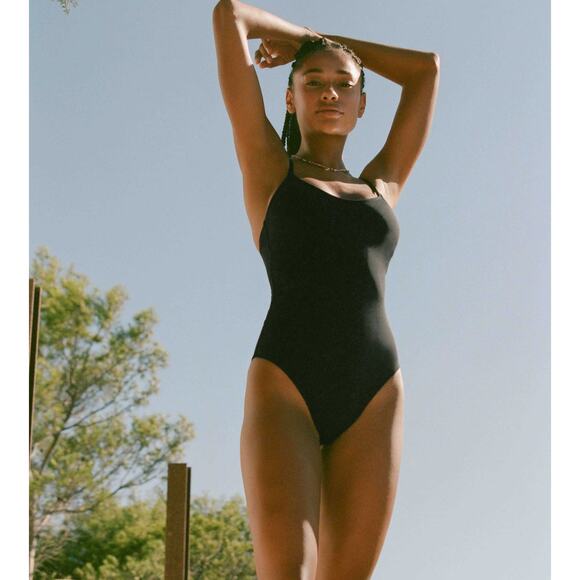 Andie Swim the Laguna One Piece in Black S NWT - Picture 9 of 9